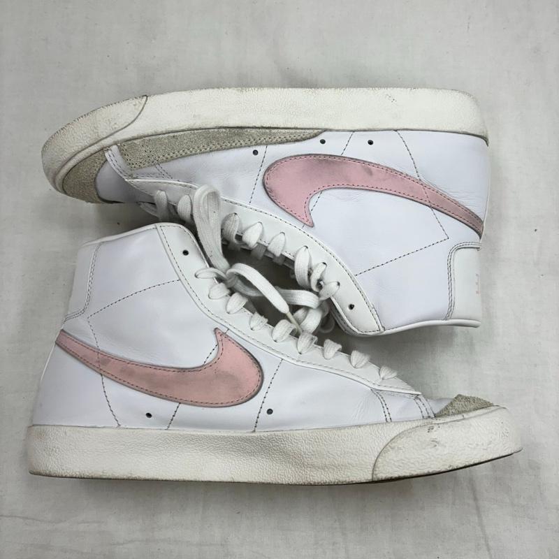 ナイキ NIKE スニーカー スニーカー BQ6806-108 BLAZER MID 77 VINTAGE ブレザー ヴィンテージ 26.5cm 白 / ホワイト / white X 桃 / ピンク / pink メンズ USED 古着 中古 50117991