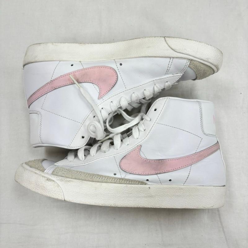 ナイキ NIKE スニーカー スニーカー BQ6806-108 BLAZER MID 77 VINTAGE ブレザー ヴィンテージ 26.5cm 白 / ホワイト / white X 桃 / ピンク / pink メンズ USED 古着 中古 50117991