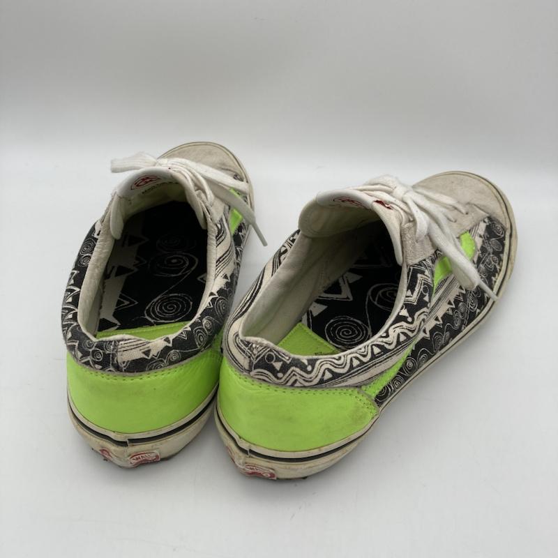 ステューシー STUSSY スニーカー スニーカー VANS×STUSSY OG STYLE 36 LX Creme/Stripe VN-0SF5C4U US：9.5 メンズ USED 古着 中古 50118217