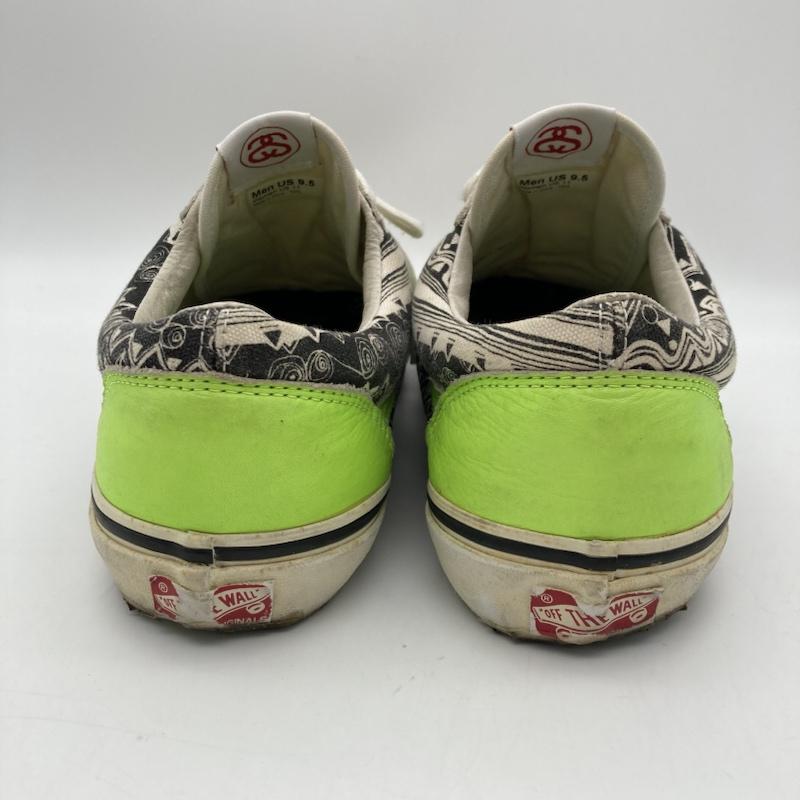 ステューシー STUSSY スニーカー スニーカー VANS×STUSSY OG STYLE 36 LX Creme/Stripe VN-0SF5C4U US：9.5 メンズ USED 古着 中古 50118217