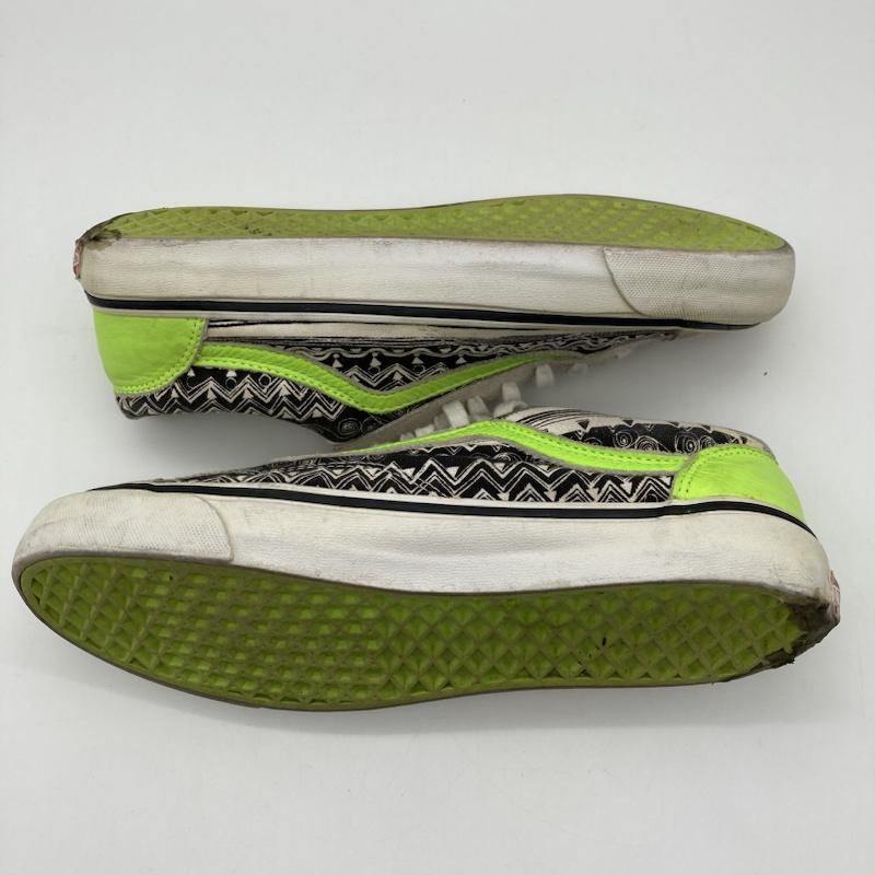 ステューシー STUSSY スニーカー スニーカー VANS×STUSSY OG STYLE 36 LX Creme/Stripe VN-0SF5C4U US：9.5 メンズ USED 古着 中古 50118217