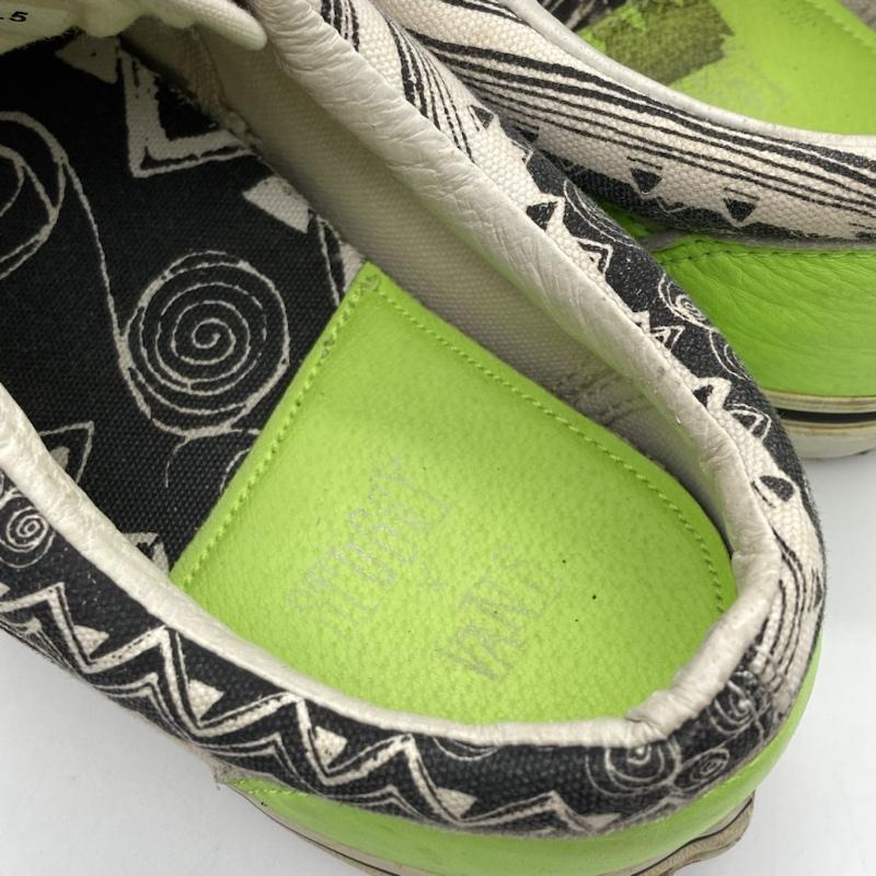 ステューシー STUSSY スニーカー スニーカー VANS×STUSSY OG STYLE 36 LX Creme/Stripe VN-0SF5C4U US：9.5 メンズ USED 古着 中古 50118217