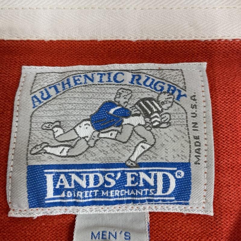 ランズエンド LANDS END ポロシャツ 長袖 90s USA製 ラガーシャツ ユニフォーム 長袖 ポロシャツ マルチカラー M 無地 マルチカラー / マルチカラー / multicolor メンズ USED 古着 中古 50118746