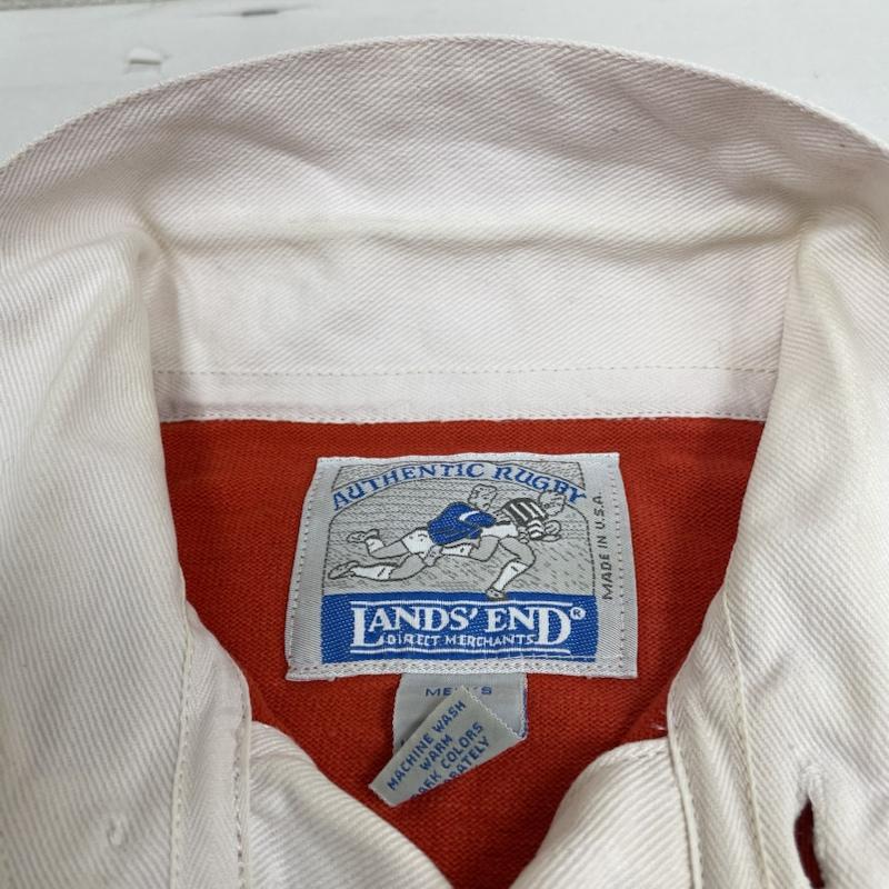 ランズエンド LANDS END ポロシャツ 長袖 90s USA製 ラガーシャツ ユニフォーム 長袖 ポロシャツ マルチカラー M 無地 マルチカラー / マルチカラー / multicolor メンズ USED 古着 中古 50118746