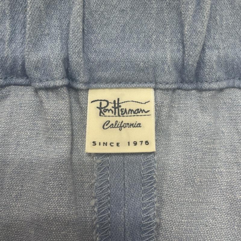 ロンハーマン カリフォルニア Ron Herman California ワンピース ひざ丈スカート ロンハーマン ベア デニム 611030151-1071 XS 無地 水色 / ライトブルー / レディース USED 古着 中古 50118845