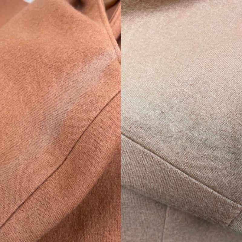 ミスクロエ MISS CHLOE セットアップ セットアップ ノーカラー ジャケット シングル スカート セットアップ プリーツ 40 無地 橙 / オレンジ / orange レディース USED 古着 中古 50118865