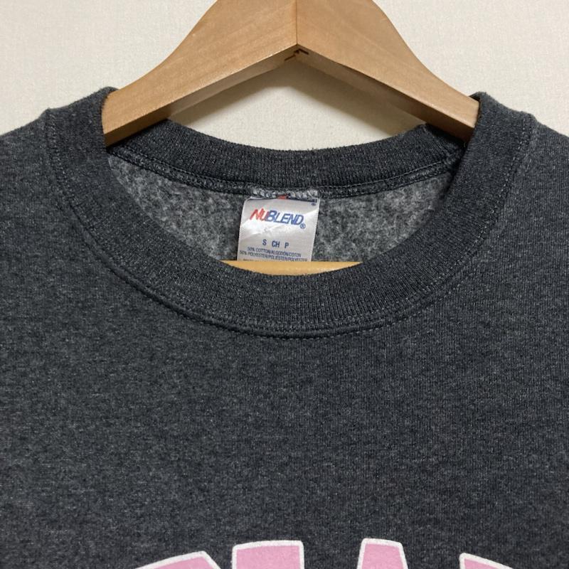 ＵＳフルギ US古着 トレーナー 長袖 JERZEES / ジャージーズ　ホンジュラス製 ロゴプリント 長袖 裏起毛 スウェット トレーナー S ロゴ、文字 X プリント ダークグレー / ダークグレー / メンズ USED 古着 中古 50119006
