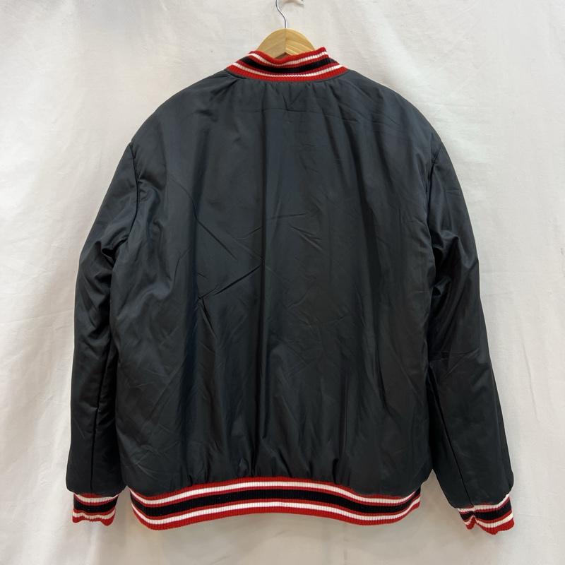 ジェーエイチデザイン J.H.DESIGN ジャケット、上着 ジャンパー、ブルゾン ジェフ ハミルトン リバーシブル スタジャン NHL シカゴ ブラックホークス XL 黒 / ブラック / black メンズ USED 古着 中古 50119060