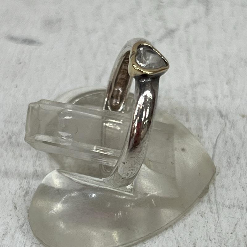 古着 USED アクセサリー 指輪 SILVER シルバー 925 ハート リング 9号 - メンズ USED 古着 中古 50119230
