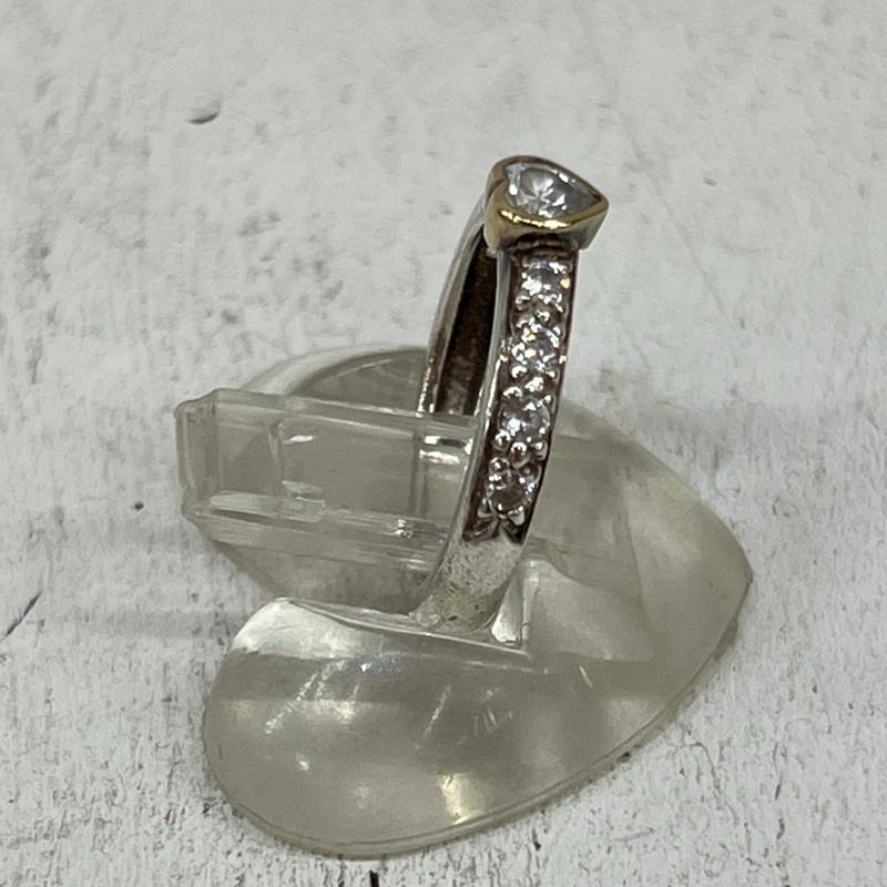 古着 USED アクセサリー 指輪 SILVER シルバー 925 ハート リング 9号 - メンズ USED 古着 中古 50119232