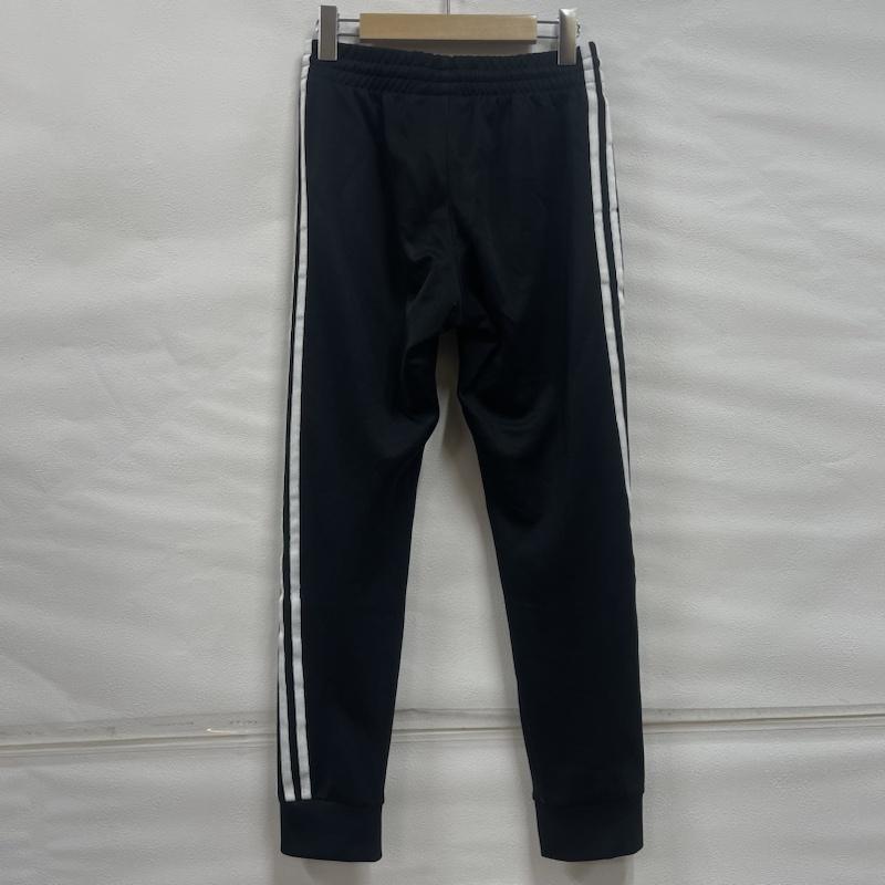 アディダス adidas パンツ サルエルパンツ トラックパンツ GF0209 26N001 ジャージ S 無地 X ワンポイント X ボーダー柄 X 刺繍 黒 / ブラック / black X 白 / ホワイト / white レディース USED 古着 中古 50119461