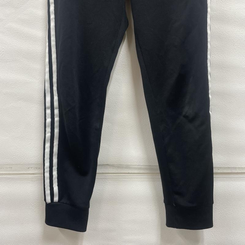 アディダス adidas パンツ サルエルパンツ トラックパンツ GF0209 26N001 ジャージ S 無地 X ワンポイント X ボーダー柄 X 刺繍 黒 / ブラック / black X 白 / ホワイト / white レディース USED 古着 中古 50119461