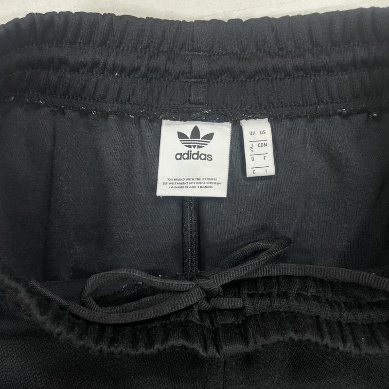 アディダス adidas パンツ サルエルパンツ トラックパンツ GF0209 26N001 ジャージ S 無地 X ワンポイント X ボーダー柄 X 刺繍 黒 / ブラック / black X 白 / ホワイト / white レディース USED 古着 中古 50119461