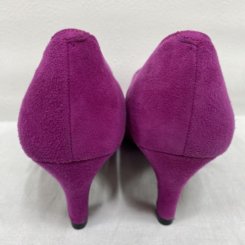 イヴサンローラン Yves Saint Laurent パンプス パンプス スエード ラインストーン 22.5cm 桃 / ピンク / pink レディース USED 古着 中古 50119667