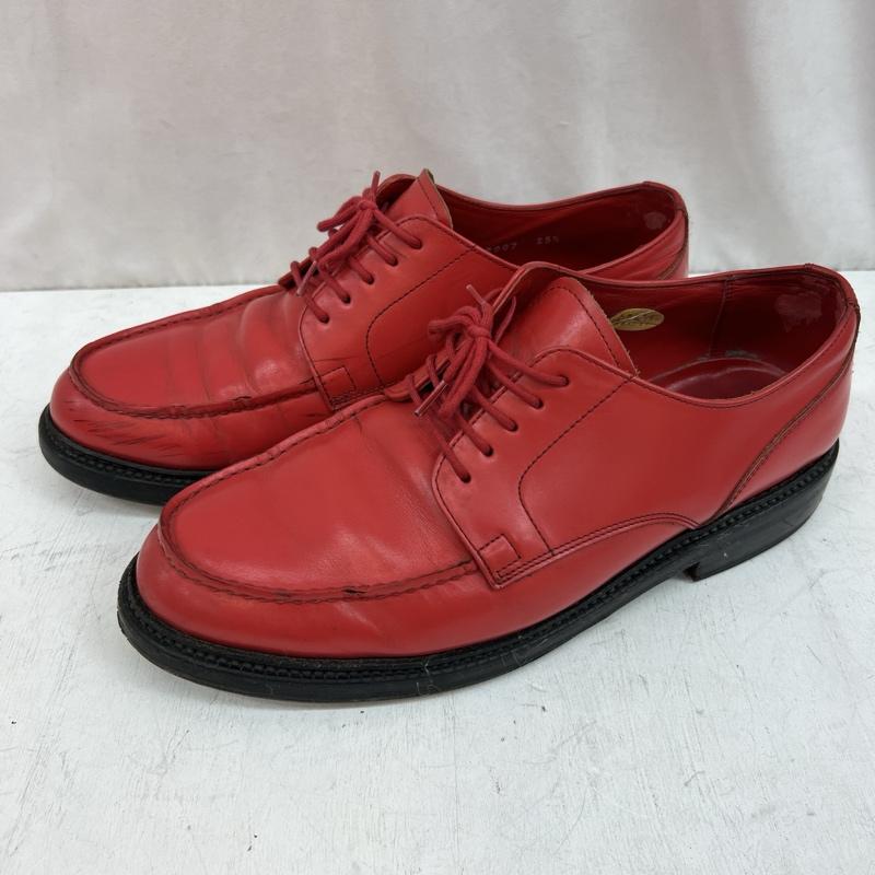 ヤマネ YAMANE 革靴 革靴 山根靴店 2007 Uチップ レザーシューズ 25.5cm 赤 / レッド / red メンズ USED 古着 中古 50119894
