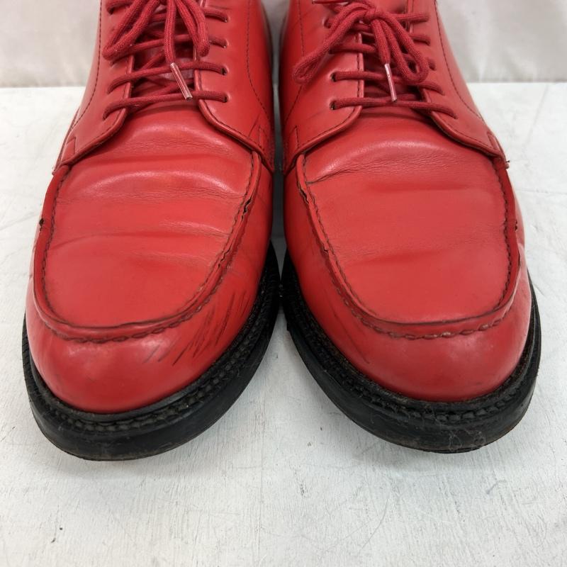 ヤマネ YAMANE 革靴 革靴 山根靴店 2007 Uチップ レザーシューズ 25.5cm 赤 / レッド / red メンズ USED 古着 中古 50119894