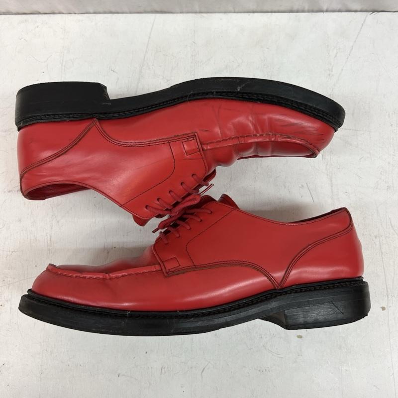 ヤマネ YAMANE 革靴 革靴 山根靴店 2007 Uチップ レザーシューズ 25.5cm 赤 / レッド / red メンズ USED 古着 中古 50119894