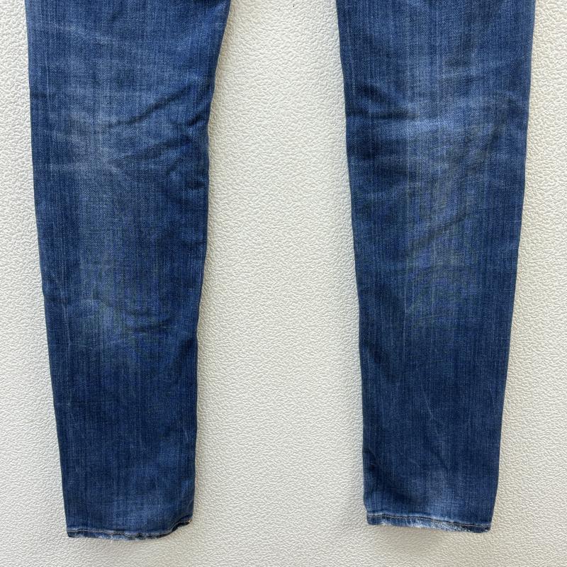 ディースクエアード2 DSQUARED2 ボトムス ボトムス S74LA0990 S30342 ダメージ加工 デニム ストレッチ スリム テーパード パンツ 44 インディゴ / インディゴ / Indigo メンズ USED 古着 中古 50119990