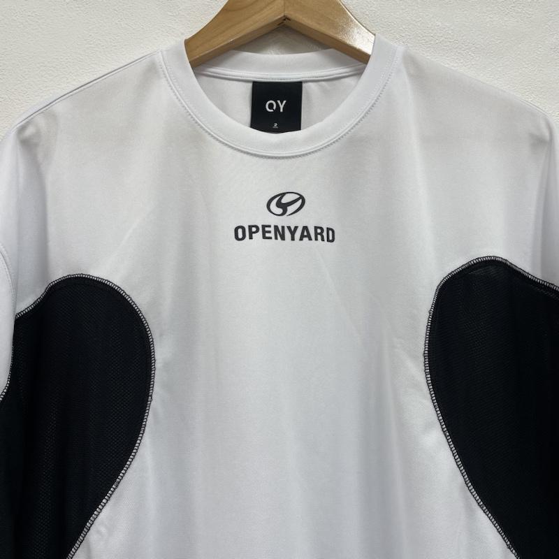 古着 USED Tシャツ 半袖 OY オーワイ UNIFORM LOGO T 2 ロゴ、文字 白 / ホワイト / white X 黒 / ブラック / black メンズ USED 古着 中古 50120028