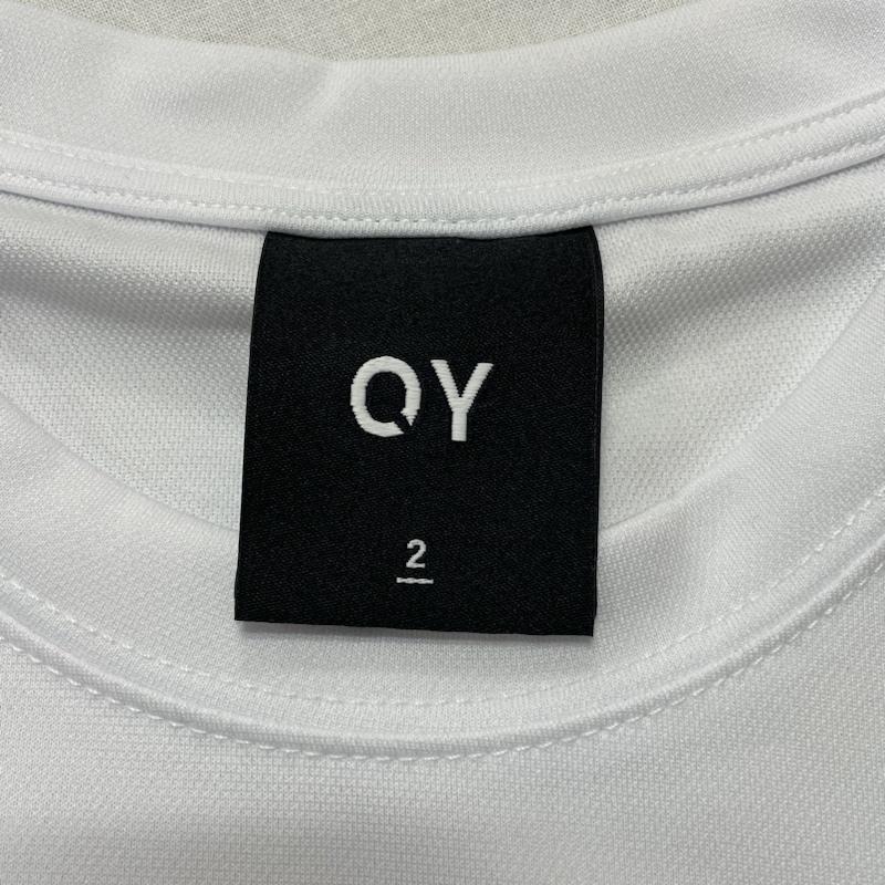 古着 USED Tシャツ 半袖 OY オーワイ UNIFORM LOGO T 2 ロゴ、文字 白 / ホワイト / white X 黒 / ブラック / black メンズ USED 古着 中古 50120028