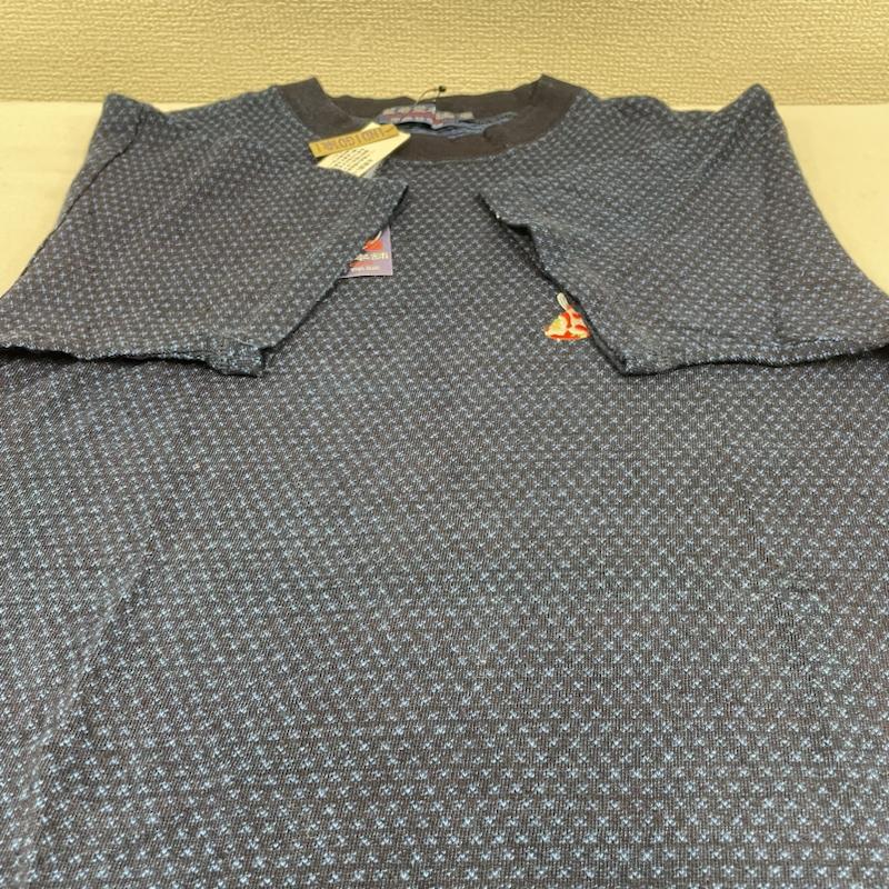 古着 USED Tシャツ 半袖 藍着堂本舗 AIKIDOUHONPO 半袖 Tシャツ 鯉 刺繍 和柄 インディゴ 日本製 藍染 タグ付き 1 ワンポイント X 刺繍 X  インディゴ / インディゴ / Indigo メンズ USED 古着 中古 50120165