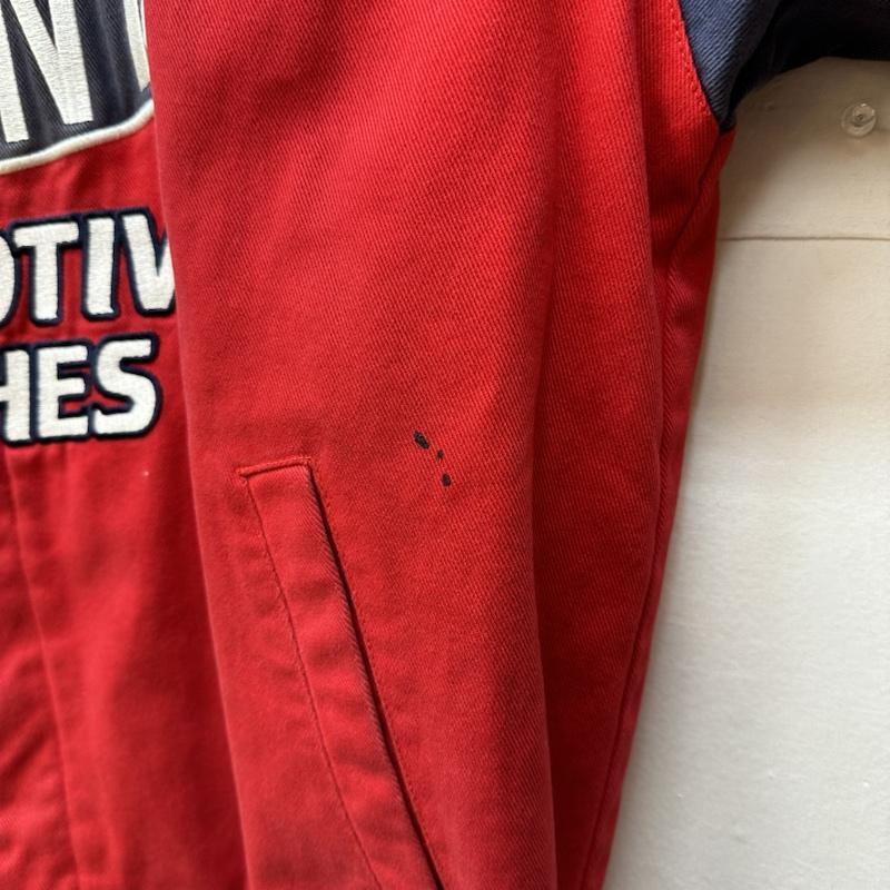 古着 USED ジャケット、上着 ジャケット、ブレザー CHASE AUTHENTICS DUPONT レーシング ジャケット ファイヤーパターン ワッペン XL 赤 / レッド / red メンズ USED 古着 中古 50120264