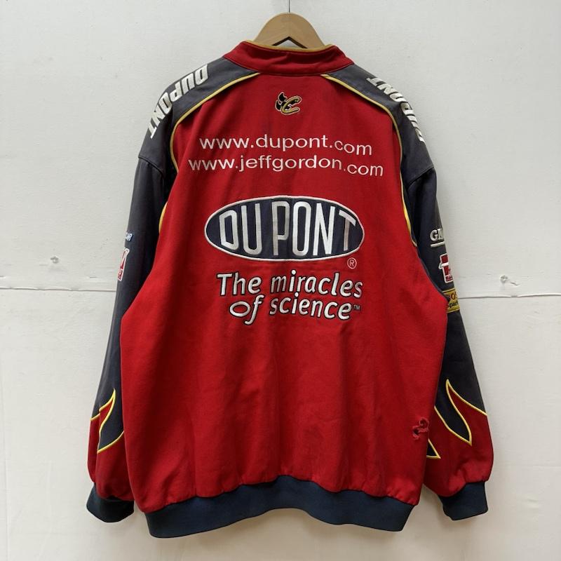 古着 USED ジャケット、上着 ジャケット、ブレザー CHASE AUTHENTICS DUPONT レーシング ジャケット ファイヤーパターン ワッペン XL 赤 / レッド / red メンズ USED 古着 中古 50120264
