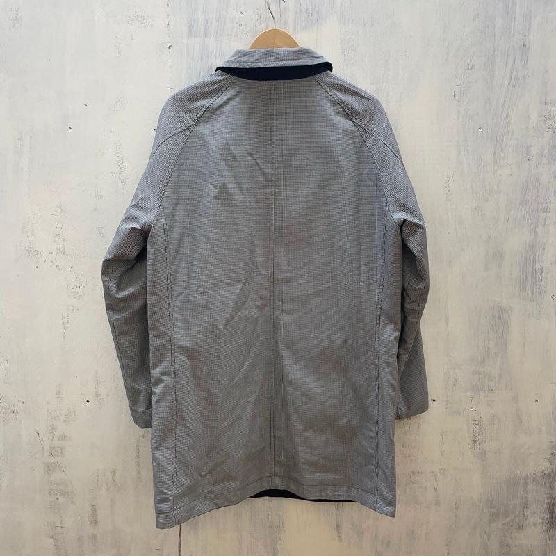 エディーバウアー Eddie Bauer コート コート一般 001-9767 リバーシブル 千鳥格子 S 黒 / ブラック / black X 白 / ホワイト / white メンズ USED 古着 中古 50120692