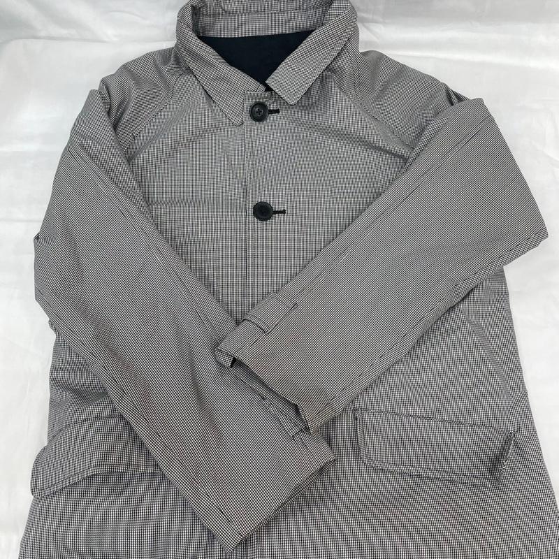 エディーバウアー Eddie Bauer コート コート一般 001-9767 リバーシブル 千鳥格子 S 黒 / ブラック / black X 白 / ホワイト / white メンズ USED 古着 中古 50120692
