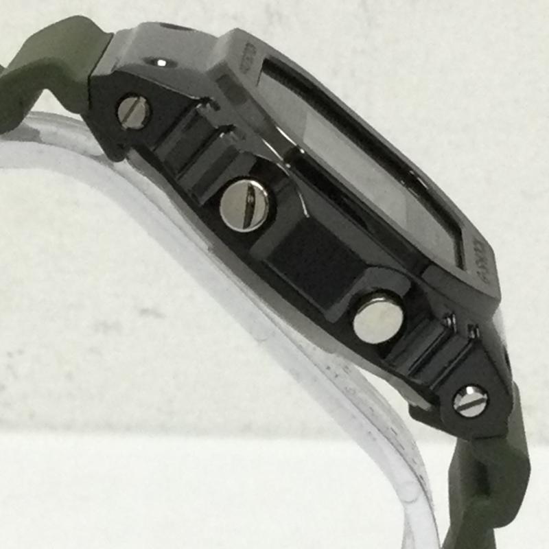 ジーショック G-SHOCK 腕時計 デジタル メタルカバード GM-5600B-3JF - 緑 / グリーン / green X 黒 / ブラック / black メンズ USED 古着 中古 50120789