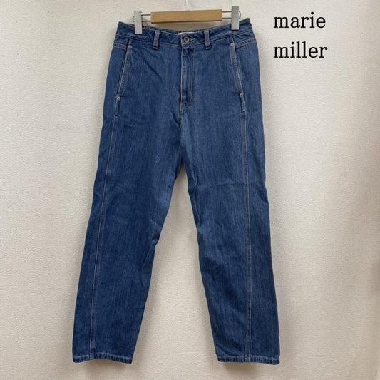 古着 USED パンツ デニム、ジーンズ marie miller マリーミラー デニム パンツ ジーパン ストレート ジップフライ 2020SS M02 S ロゴ、文字 インディゴ / インディゴ / Indigo レディース USED 古着 中古 50120828