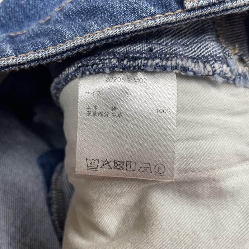 古着 USED パンツ デニム、ジーンズ marie miller マリーミラー デニム パンツ ジーパン ストレート ジップフライ 2020SS M02 S ロゴ、文字 インディゴ / インディゴ / Indigo レディース USED 古着 中古 50120828