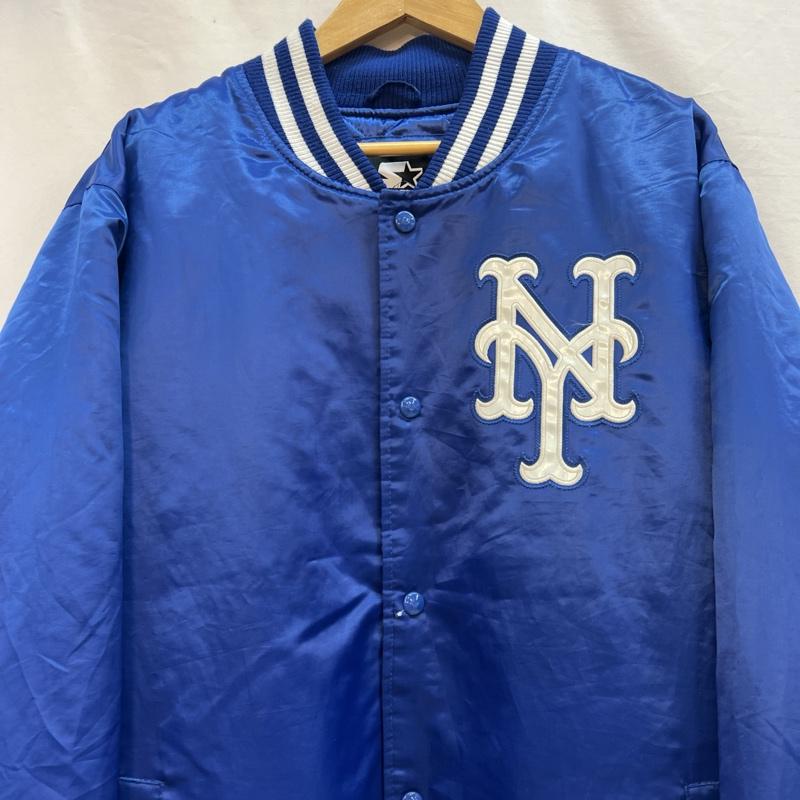 スターターブラックレーベル STARTER BLACK LABEL ジャケット、上着 ジャンパー、ブルゾン NY Mets ニューヨーク メッツ スタジャン XL 青 / ブルー / blue メンズ USED 古着 中古 50120959