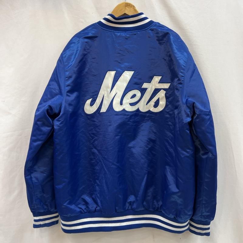 スターターブラックレーベル STARTER BLACK LABEL ジャケット、上着 ジャンパー、ブルゾン NY Mets ニューヨーク メッツ スタジャン XL 青 / ブルー / blue メンズ USED 古着 中古 50120959
