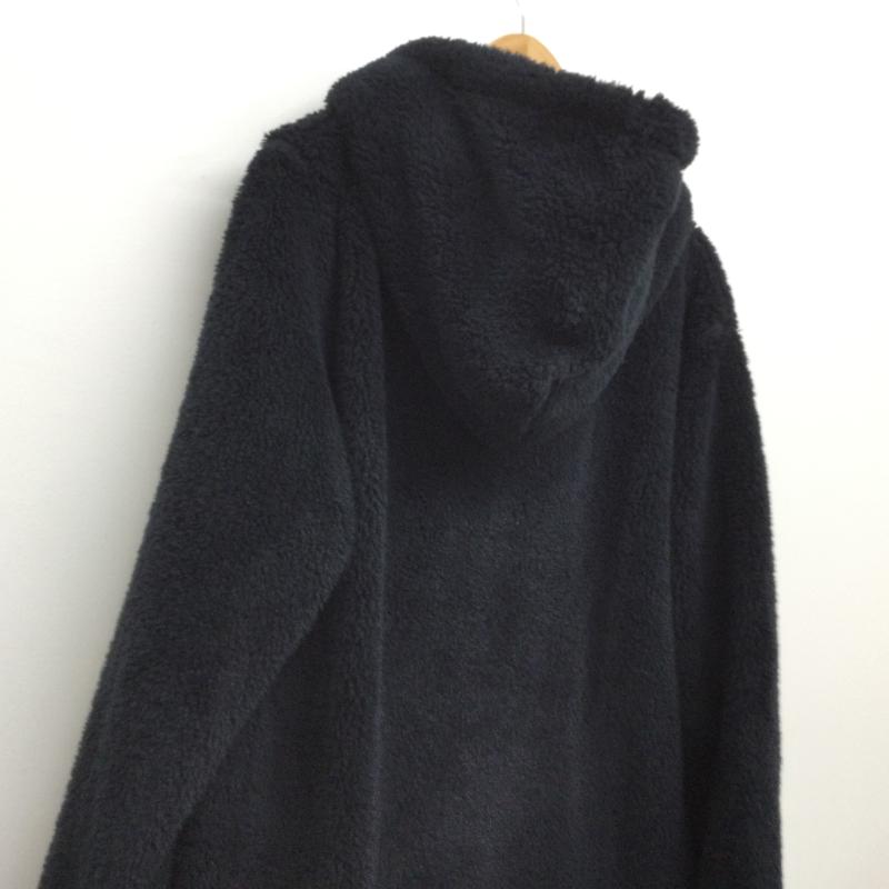 ワイルドシングス WILD THINGS パーカー 長袖 PILE FLEECE HOODED パイルボア プルオーバー フリースパーカー WT18119Y XS 黒 / ブラック / black メンズ USED 古着 中古 50121047