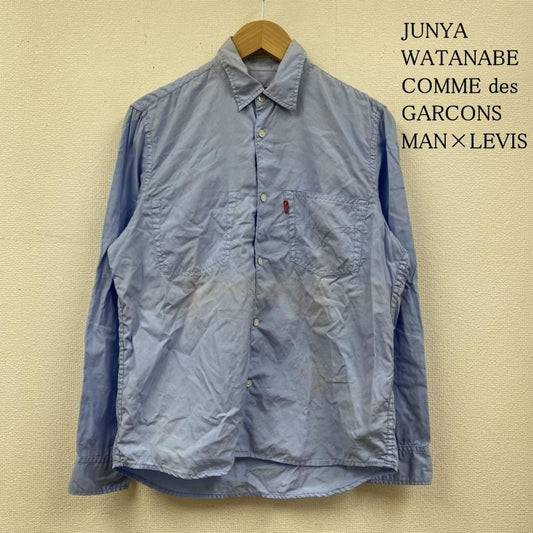 ジュンヤワタナベマン JUNYA WATANABE MAN シャツ、ブラウス 長袖 LEVIS 長袖 シャツ ブラウス WA-B201 AD2007 XS 無地 水色 / ライトブルー / メンズ USED 古着 中古 50121103
