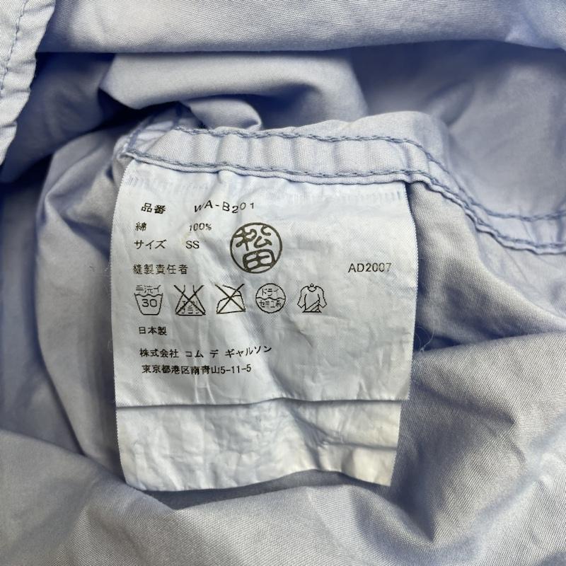 ジュンヤワタナベマン JUNYA WATANABE MAN シャツ、ブラウス 長袖 LEVIS 長袖 シャツ ブラウス WA-B201 AD2007 XS 無地 水色 / ライトブルー / メンズ USED 古着 中古 50121103