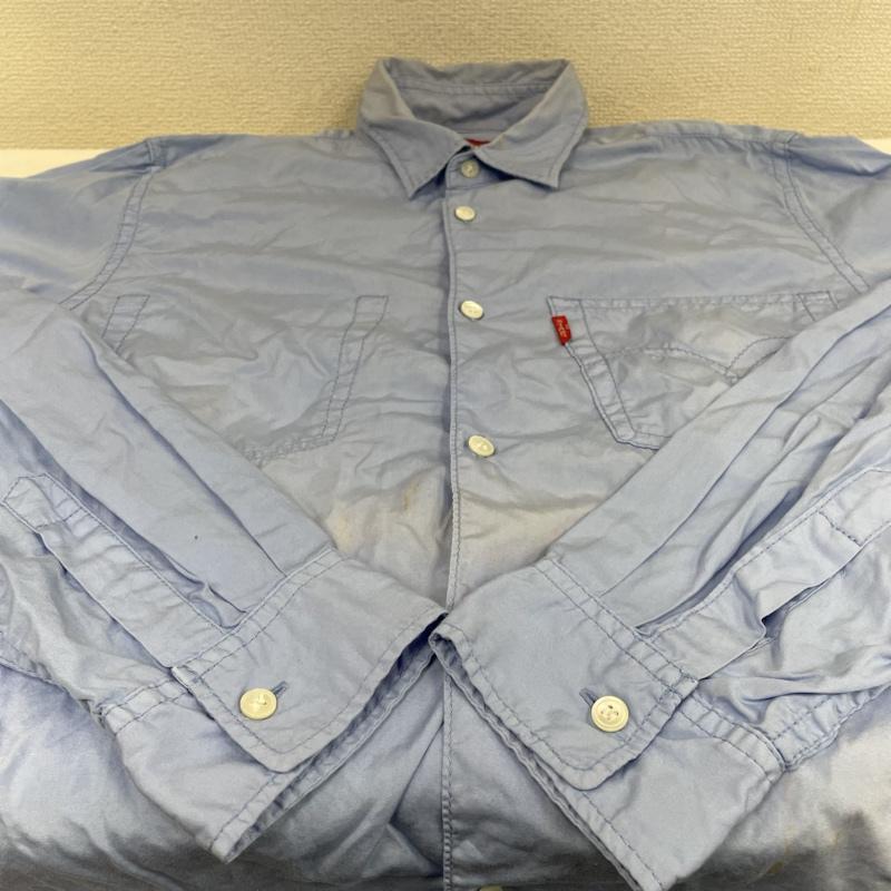 ジュンヤワタナベマン JUNYA WATANABE MAN シャツ、ブラウス 長袖 LEVIS 長袖 シャツ ブラウス WA-B201 AD2007 XS 無地 水色 / ライトブルー / メンズ USED 古着 中古 50121103