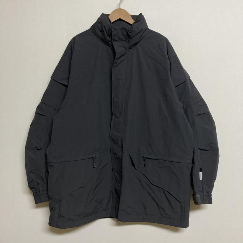 古着 USED ジャケット、上着 ジャケット、ブレザー DAIWA PIER39 / ダイワ ピアサーティナイン FEEL ALIVE GORE-TEX INFINIUM TECH MIL ECWCS PARKA BJ-12023 M ワンポイント X ロゴ、文字 ダークグレー / ダークグレー / メンズ USED 古着 中古 50121104