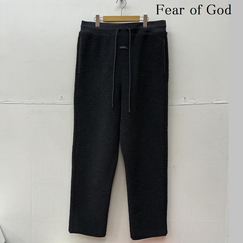 フィアーオブゴッド Fear of God パンツ ワークパンツ、ペインターパンツ adidas Athletics Hike Pants ポーラー フリース ハイク パンツ IM5324 XL 黒 / ブラック / black メンズ USED 古着 中古 50121175