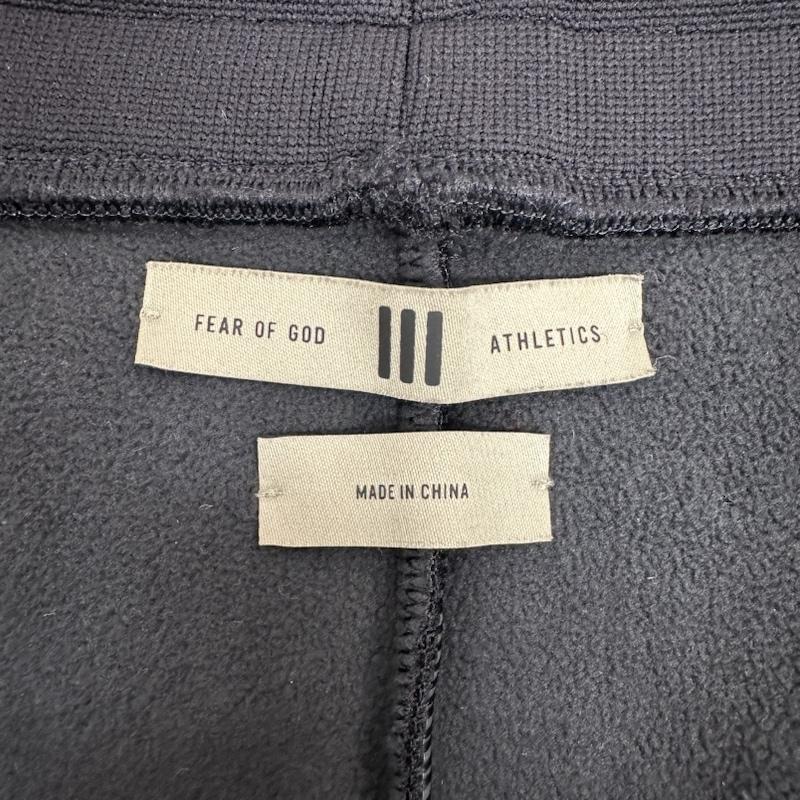 フィアーオブゴッド Fear of God パンツ ワークパンツ、ペインターパンツ adidas Athletics Hike Pants ポーラー フリース ハイク パンツ IM5324 XL 黒 / ブラック / black メンズ USED 古着 中古 50121175