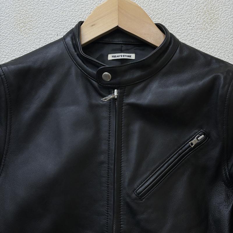 フリークスストア FREAK S STORE ジャケット、上着 レザージャケット 171-3502 羊革 ラムレザー スタンドカラー シングル ライダース S 黒 / ブラック / black レディース USED 古着 中古 50121248