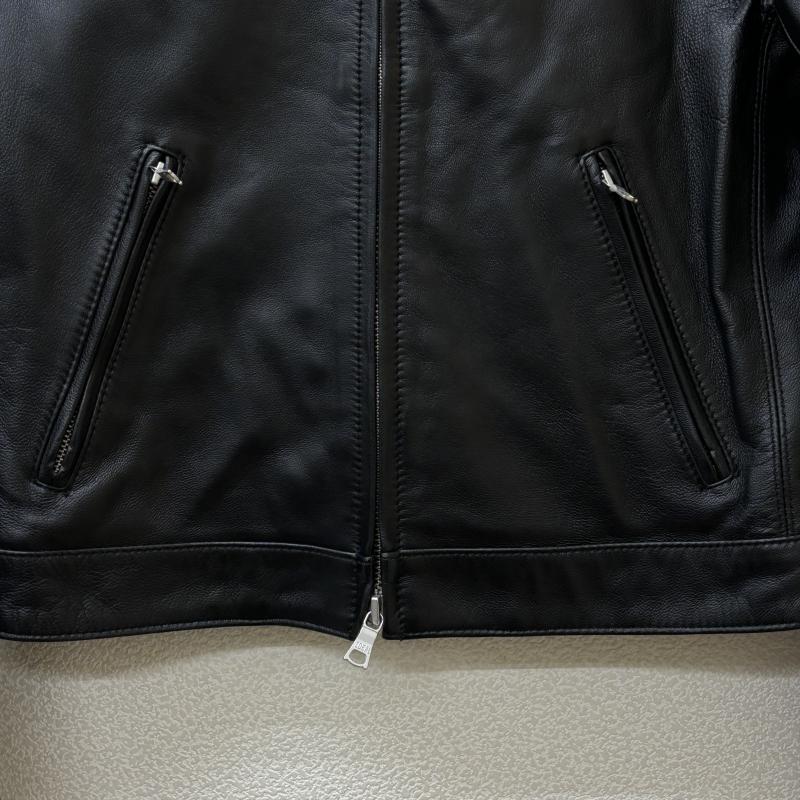 フリークスストア FREAK S STORE ジャケット、上着 レザージャケット 171-3502 羊革 ラムレザー スタンドカラー シングル ライダース S 黒 / ブラック / black レディース USED 古着 中古 50121248