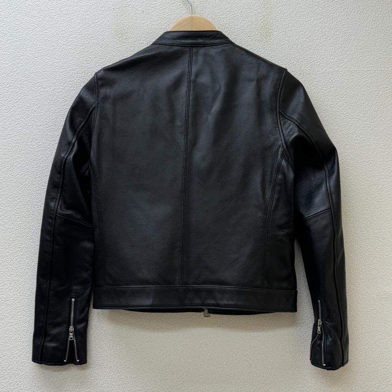 フリークスストア FREAK S STORE ジャケット、上着 レザージャケット 171-3502 羊革 ラムレザー スタンドカラー シングル ライダース S 黒 / ブラック / black レディース USED 古着 中古 50121248