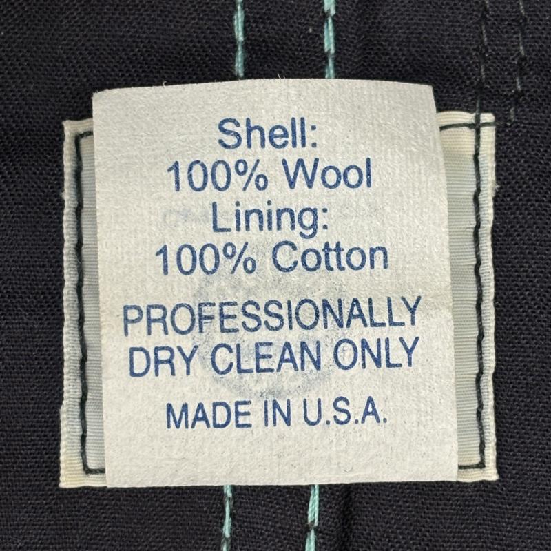 ポストオーバーオールズ POST OVERALLS ジャケット、上着 ジャンパー、ブルゾン USA製 チェック柄 ウール カバーオール ワーク XS 緑 / グリーン / green X 紺 / ネイビー / navy メンズ USED 古着 中古 50121496