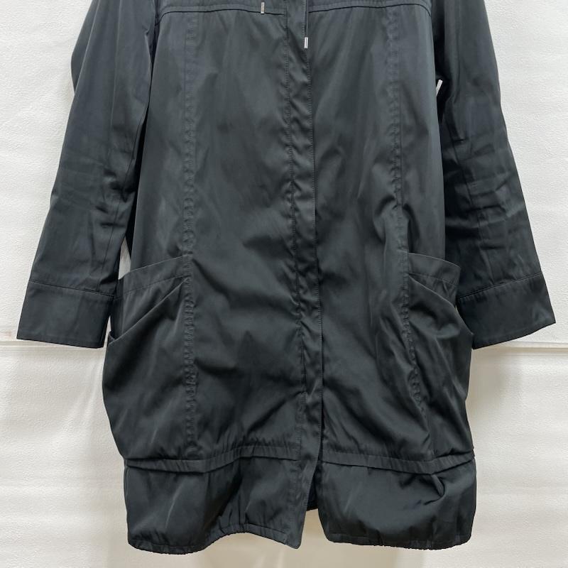 ギャバジンケーティー GABARDINEK.T コート コート一般 ロング 78-81mw01 ライナー付き 44 無地 黒 / ブラック / black X 青 / ブルー / blue レディース USED 古着 中古 50121677