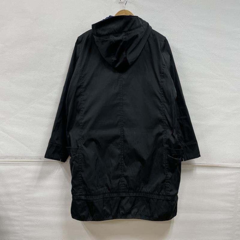 ギャバジンケーティー GABARDINEK.T コート コート一般 ロング 78-81mw01 ライナー付き 44 無地 黒 / ブラック / black X 青 / ブルー / blue レディース USED 古着 中古 50121677