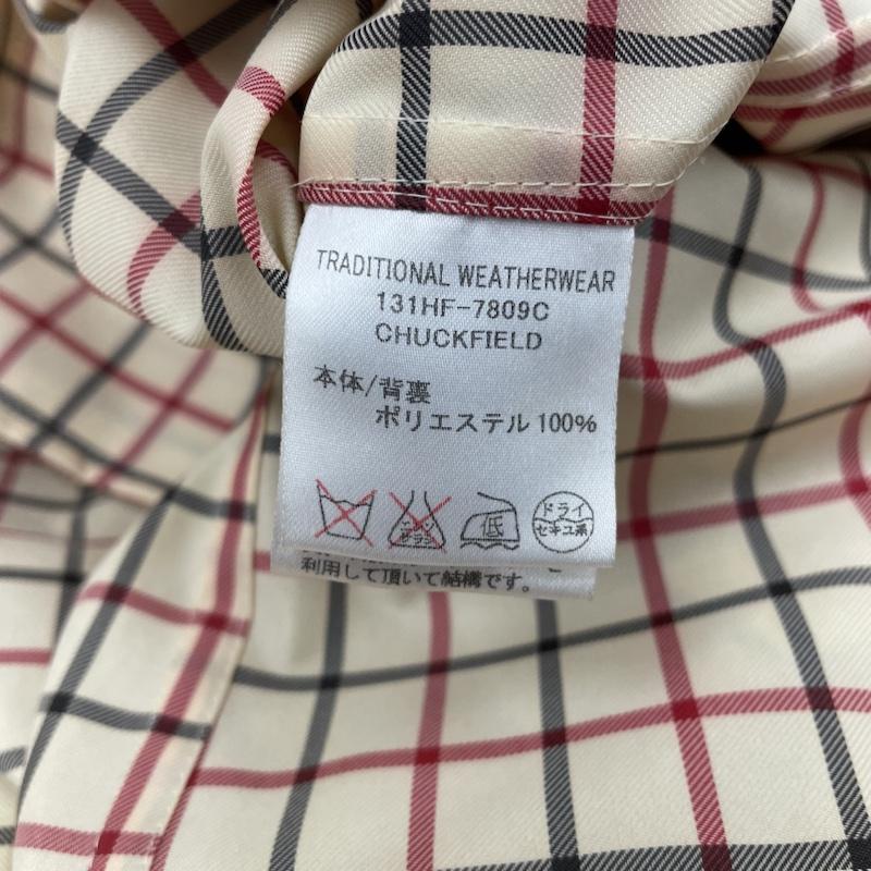 トラディショナルウェザーウェア Traditional Weatherwear コート コート一般 フード付き クラブチェック レイン コート ジャケット ボタン 収納袋付き 38 チェック マルチカラー / マルチカラー / multicolor メンズ USED 古着 中古 50121707