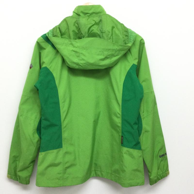 モンベル mont-bell ジャケット、上着 ジャンパー、ブルゾン マウンテンパーカー サイズ90 - 黄緑 / イエローグリーン / ボーイズ USED 古着 中古 50121720