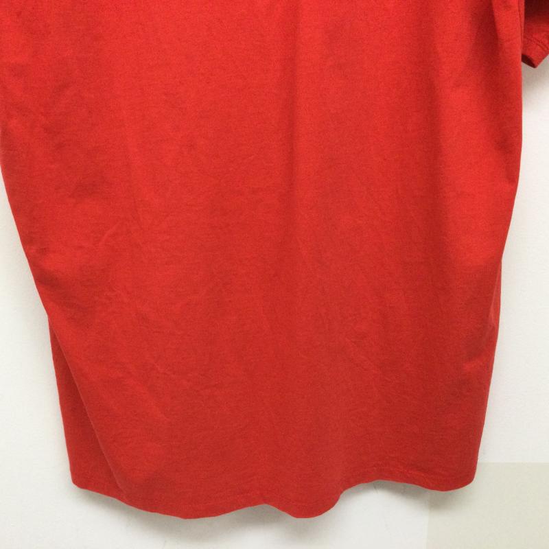 ダブレット doublet Tシャツ 半袖 the key person 20SS30CS155 刺繡 ロゴ L 赤 / レッド / red メンズ USED 古着 中古 50121741